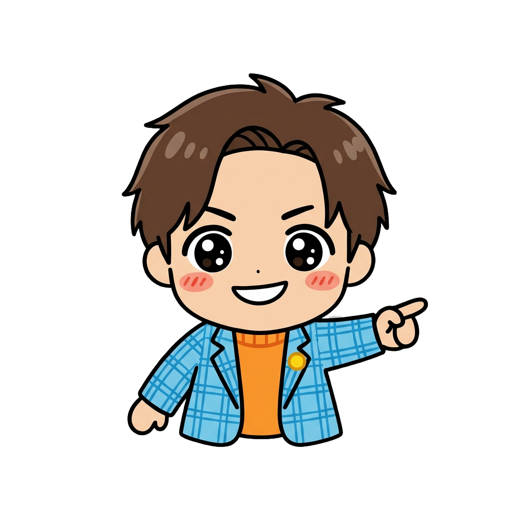 案内するキャラクター